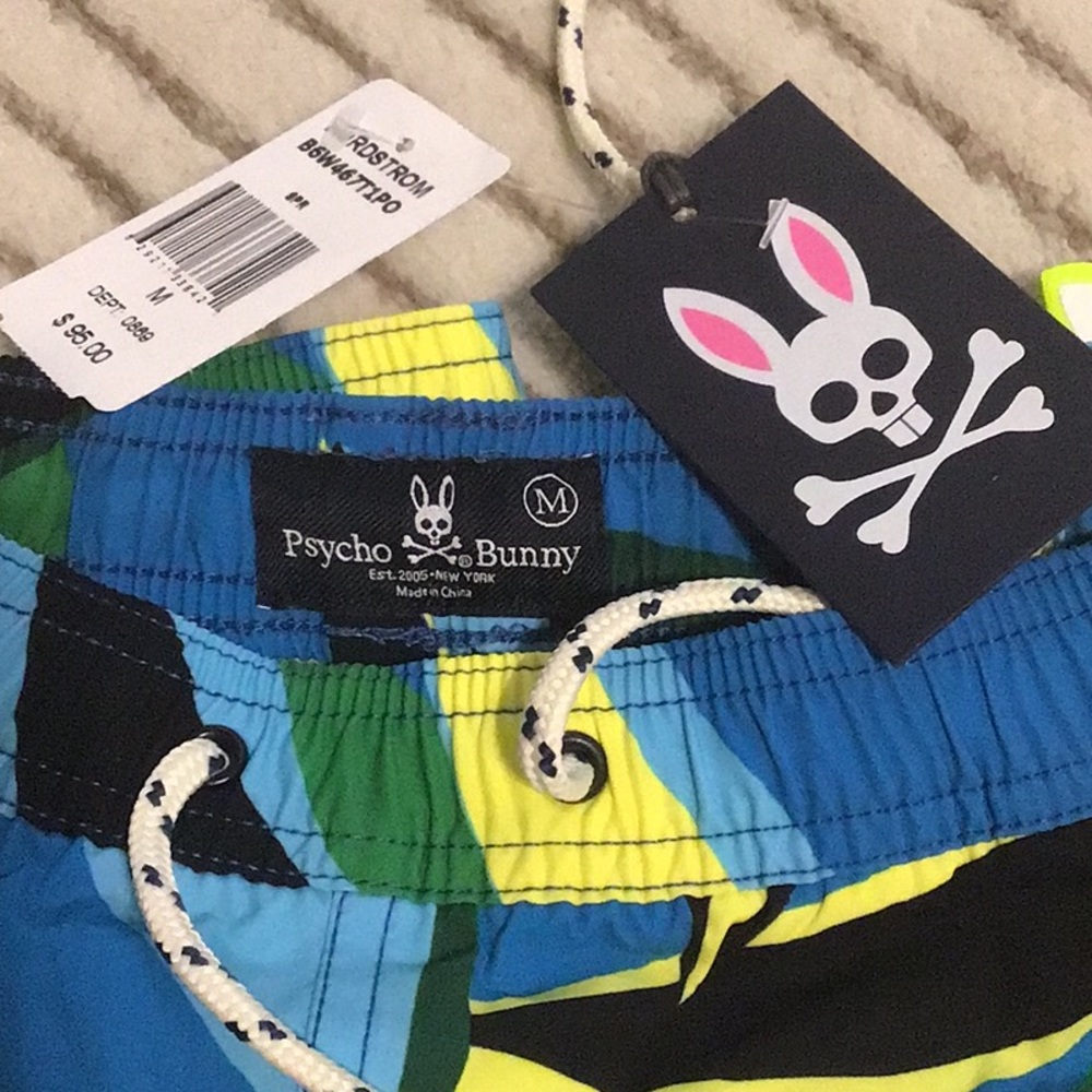 🔥🔥PSYCHO BUNNY swim trunks - Picture 14 of 16